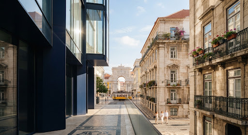 Architecture européenne prestigieuse symbolisant les programmes Golden Visa